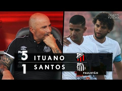 Ituano 5 x 1 Santos - Melhores Momentos do Campeonato Paulista 2019
