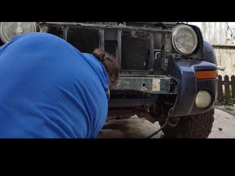 Jeep Liberty Vinç Tampon Montajı ( How to install steel winch bumper jeep liberty)