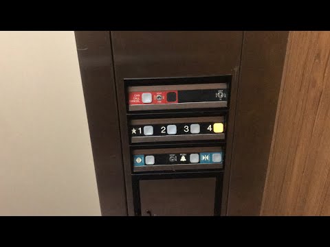 Early 1990's Dover Impulse Hydraulic Elevator @ Johnson's Inn - Gatlinburg, TN