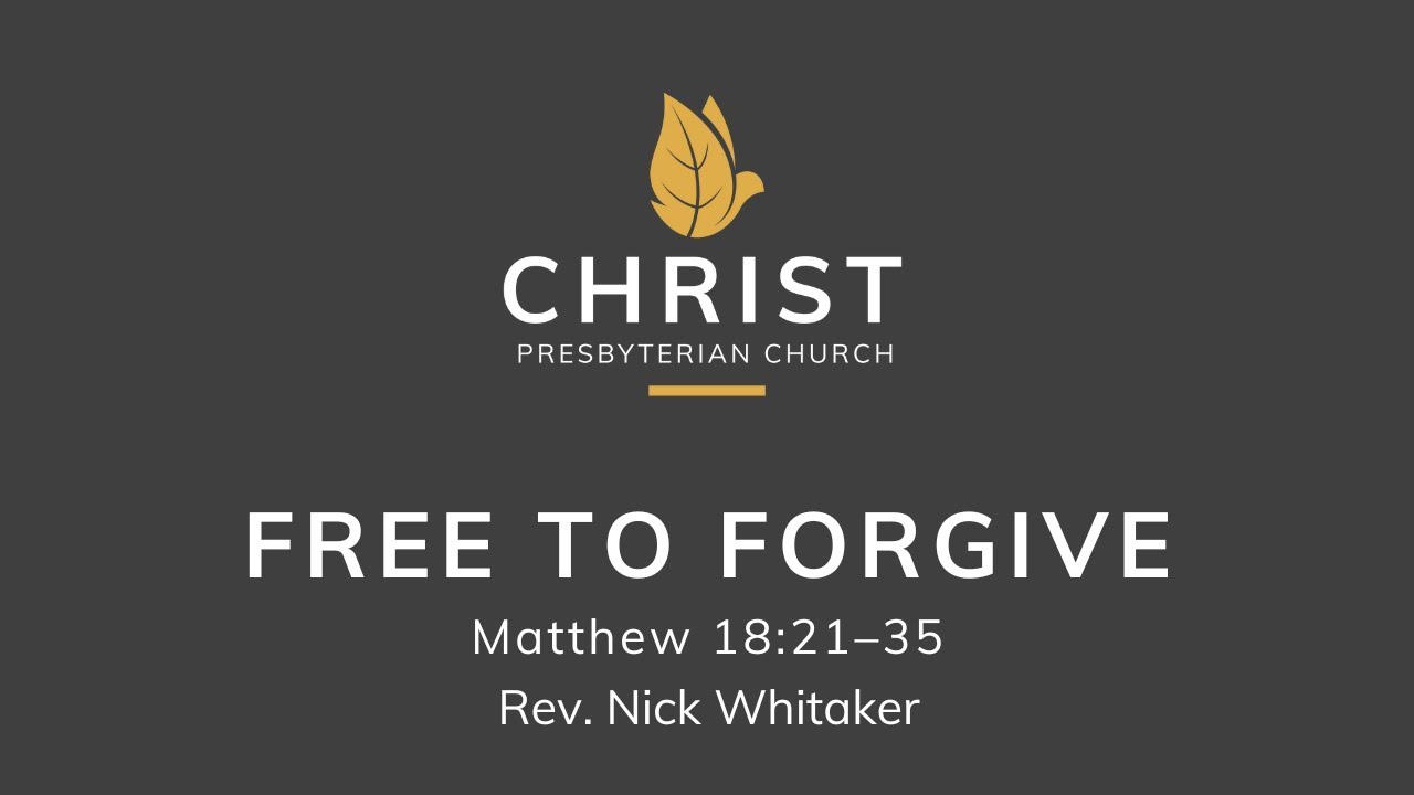 Free to Forgive