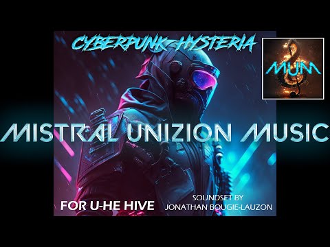 "Cyberpunk Hysteria" soundset for U-He Hive 2.1 - PLAYTHROUGH