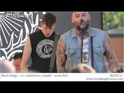 Black Lungs - Black Lung's Is A Gang (Live) SCENE FEST 2011
