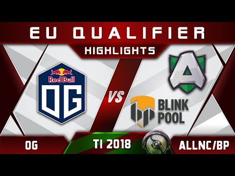 OG vs Alliance / BlinkPool  - TI8 The International 2018 EU Highlights Dota 2