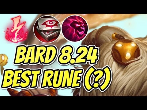 ELECTROCUTE BARD IS GOOD?! (Patch 8.24 Bard Gameplay) | feviknight