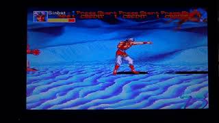 Sega Arabian Fight: Arcade (Actual Hardware) *Strobing/Light Flashing Effects*