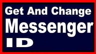 How To Find Messenger ID | Facebook Id Or Messenger ID | change messenger username 2021