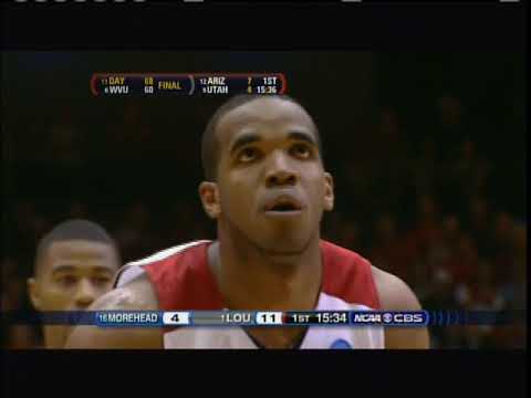 2009 NCAA Tournament 1st Round Louisville vs  Morehead St