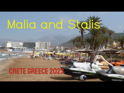 The most beautiful 🇬🇷Beaches of Malia and Stalida 2023