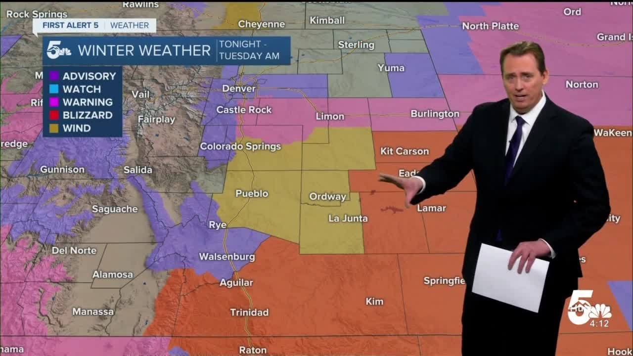 Powerful Winter Storm Changes Course and Moves Closer to Southeastern Colorado