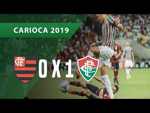 FLAMENGO 0 X 1 FLUMINENSE - GOL - 14/02 - CAMPEONATO CARIOCA 2019