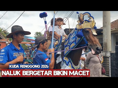 Renggong horse causes serious traffic jam - Dancing horse video