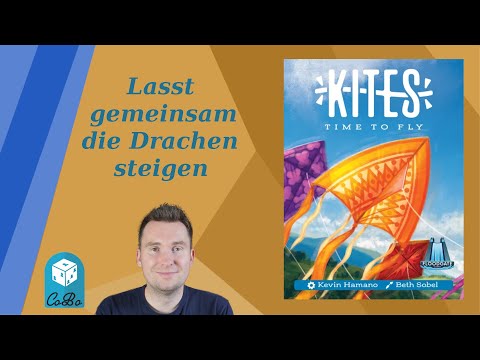 Kites - Lasst die Drachen steigen in diesem rasanten Kartenspiel - Regeln und Review - Deutsch - 4K