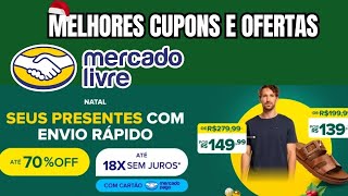 ???? Até 70% OFF Natal: Cupom Mercado Livre, Válido, Hoje | Cupom de Desconto Mercado Livre, 2024
