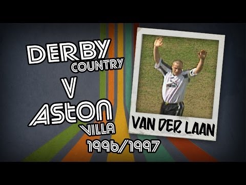 ROBIN VAN DER LAAN - Derby x Aston Villa, 96/97 | Gol retrô