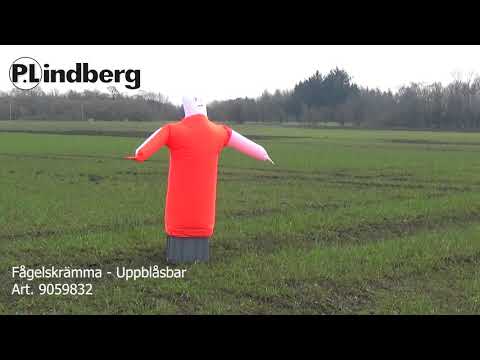 Uppblåsbar fågelskrämma - Gubben