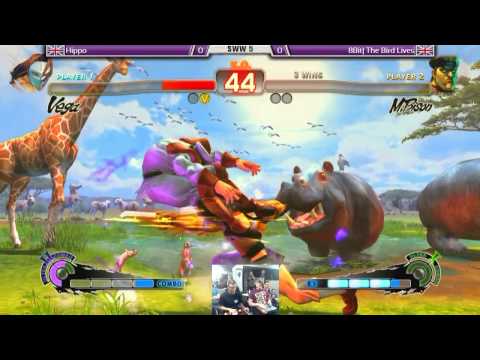 SWW5 Ultra Street Fighter IV Grand Final - Hippo (Claw) vs. 8Bit|TheBirdLives (Dictator)