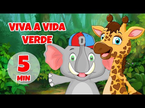 Viva a Vida Verde - Giramille 5 min | Desenho Animado Musical