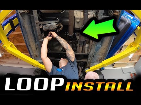 HOW TO INSTALL A DRIVESHAFT LOOP | DODGE DAKOTA | DRAG RACING