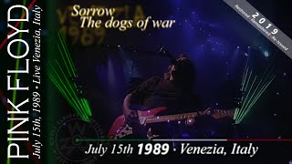 Pink Floyd - Sorrow / The Dogs Of War | Venice 1989 - Re-edited 2019 | Subs SPA-ENG