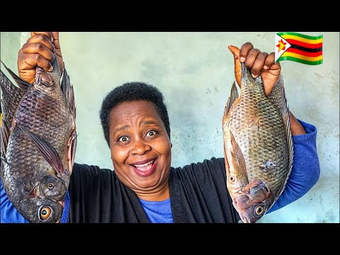 A day in the life of a Zimbabwean mom : Cooking fish the traditional way