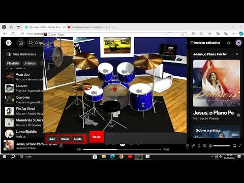 KG DRUM COVER RENASCER PRAISE O PLANO PERFEITO