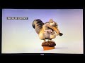 Ice Age 2002 Scrat Crack Up AAAAH Age DVD TV VIZIO