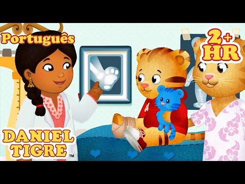 O que fazer quando você está machucado (Episódios completos) Daniel Tigre em Português