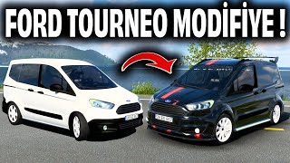 FORD TOURNEO COURIER MODİFİYE !!! ETS 2 MOD [ Logitech G29 ]