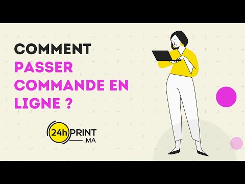 Aperçu vidéo : comment commander sur 24hprint.ma