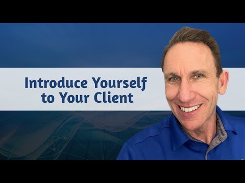 Build rapport with client - introduce yourself the right way in 2021