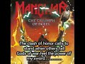 MANOWAR - POWER OF THY SWORD (lyric video)