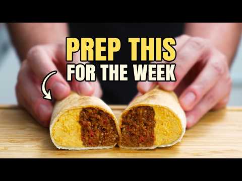 High-Protein Breakfast Burritos