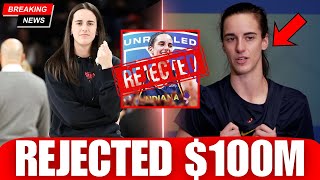 2 Minutes Ago: Caitlin Clark REJECTED $100M Offer To Join Unrivaled League | She Wants More?