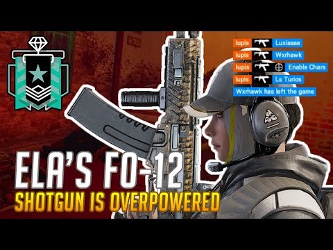 Ela's Shotgun is BROKEN - Rainbow Six Siege (Console Diamond) : Operation Burnt Horizon
