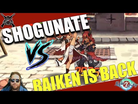 [Epic Seven] Shogunate Vs GaRuPa - Baiken Is Back