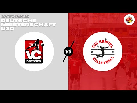 DM U20 Grafing 2022 - Halbfinale - VC Dresden vs TuS Kriftel