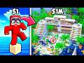 1 Vs 1 000 000 ISLAND In Minecraft