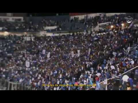 "No les da vergüenza, Ritualero son 50 â€¢ La Sangre Azul" Barra: La Sangre Azul &bull; Club: Cruz Azul