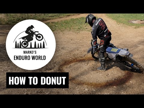 How To Donut - Donuts mit dem Dirt Bike lernen | #13 | Marko's Enduro World