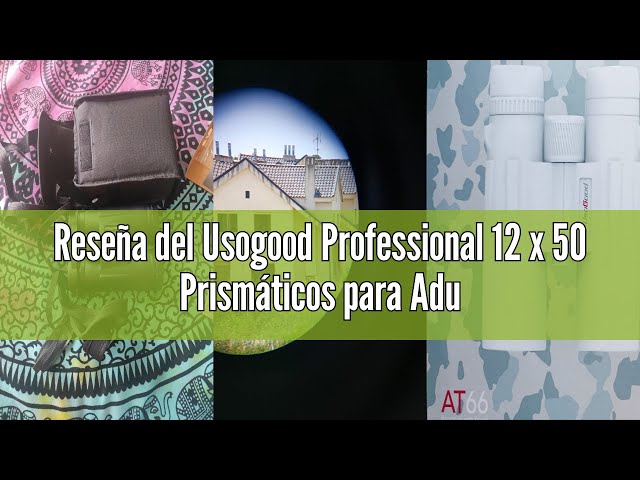 Vídeo relacionado con Usogood Professional 12 x 50 Prismáticos para Adultos - Prismas BaK4