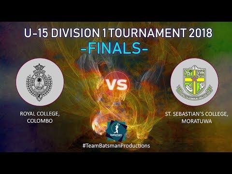 U-15 Division 1 Tournament 2018 - FINALS [Royal vs Sebastian's]