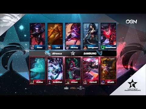 SSG vs AFS Game 2 Highlights - SAMSUNG GALAXY vs AFREECA FREECS - LCK Week 10 - SPRING 2016