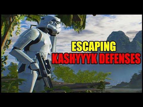 Escaping the Kashyyyk Battlefield - Star Wars: Jedi Fallen Order 13 LIVE