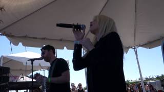 Shiny Toy Guns - Fading Listening LIVE HD (2013) KROQ Santa Anita Park