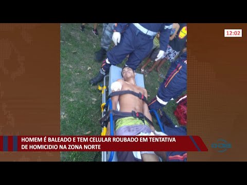 Homem é baleado e roubado em tentativa de homicídio na zona norte 27 05 2021