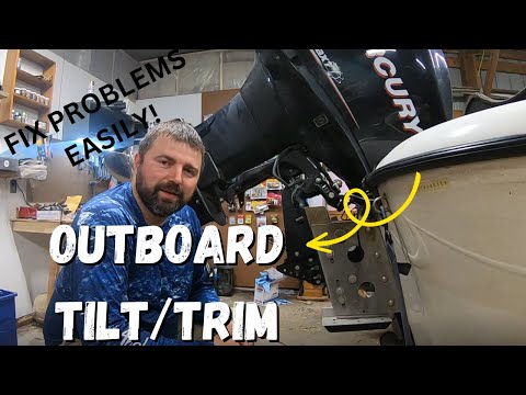 Outboard EASY Tilt and Trim CHECK and FILL [STEP by STEP]