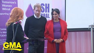 Meghan Markle and Prince Harry wait the arrival of Baby Sussex l GMA