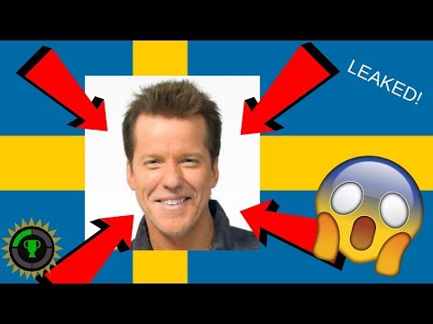 small Swedish man cooks toast skagen