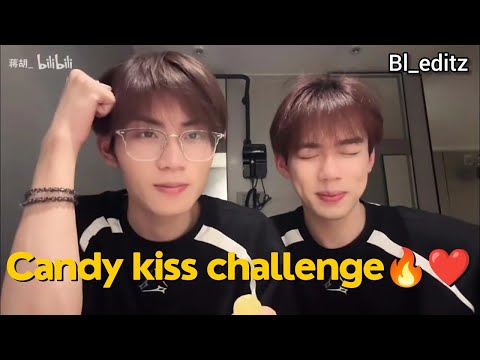 [bl/Eng sub]❤️‍🔥 Xiao jiang & Xiao hu candy kiss challenge So Hot 😍  PART 2 ||Jianghu bl couple