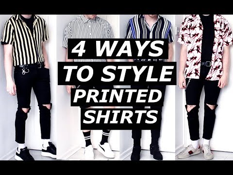 How to style printed shirts